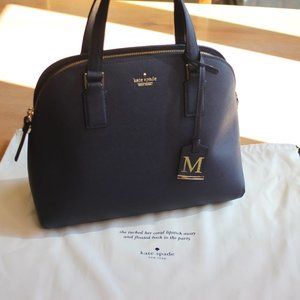 Medium Navy Kate Spade Satchel